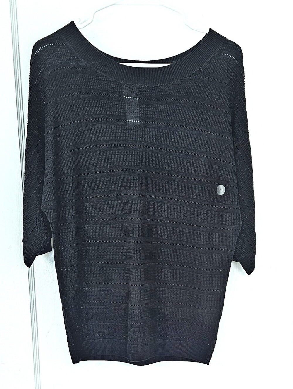Semi-Sheer New York & Co Knit Blouse